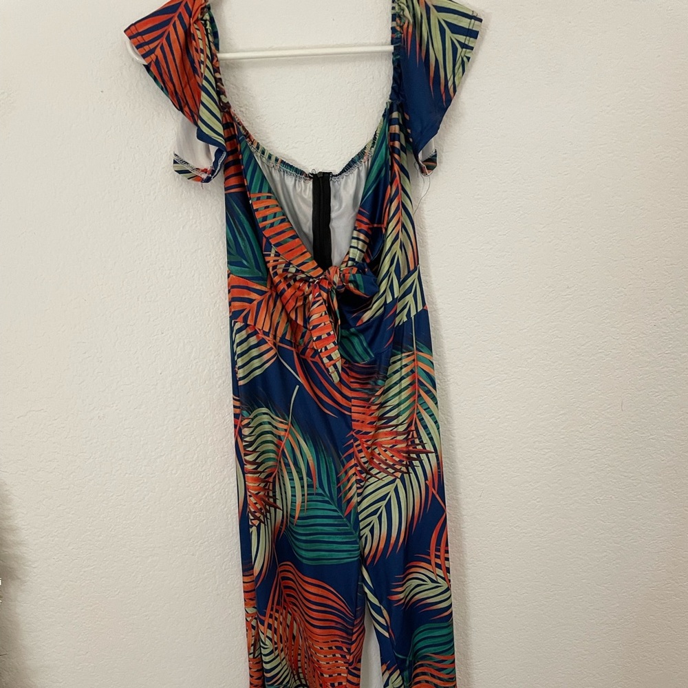 Off the shoulder jumpsuit
